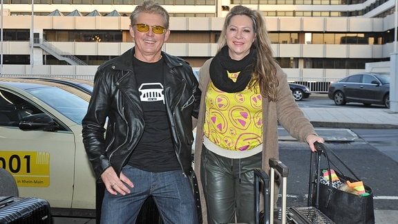 Markus Mörl mit seiner Ehefrau Yvonne König