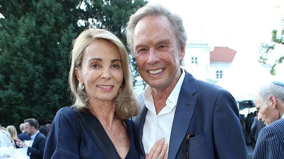 Peter Kraus -mit Gattin Ingrid