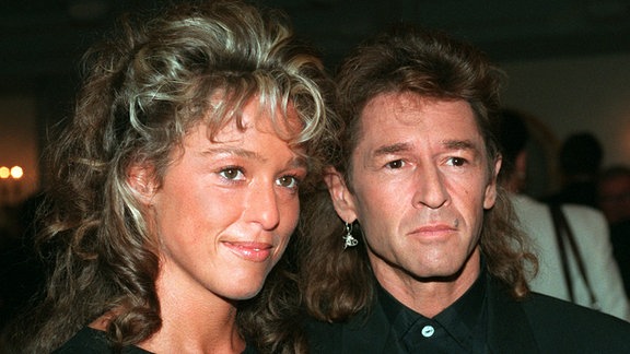 Peter Maffay und seine Frau Michaela (1995)