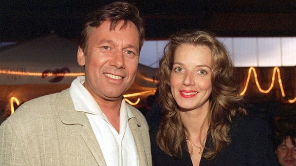 Roland Kaiser und seine Frau Silvia, 1997.