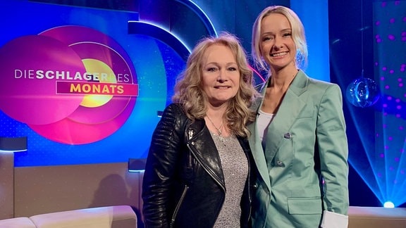 Nicole und Christin Stark in der Sendung "Die Schlager des Monats".