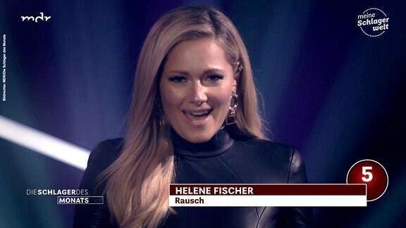 Helene Fischer lacht.