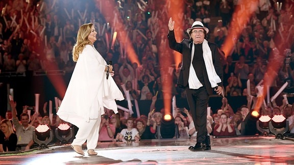  Al Bano und Romina Power mit ihrem Abschiedsmedley