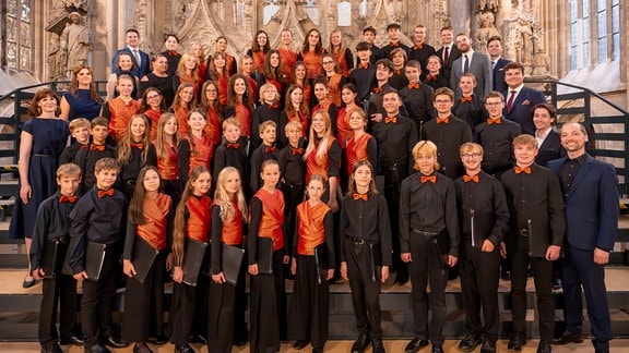 MDR-Kinderchor und Voces8 beim Konzert im Halberstädter Dom