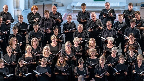 MDR-Rundfunkchor im Konzert beim MDR-Musiksommer 2024 in Torgau