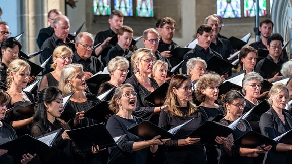 MDR-Rundfunkchor im Konzert beim MDR-Musiksommer 2024 in Torgau