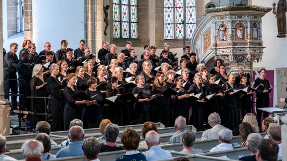 MDR-Rundfunkchor im Konzert beim MDR-Musiksommer 2024 in Torgau