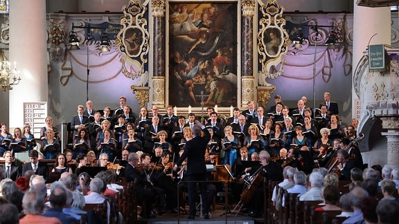 Konzert der MDR-Ensembles in der St. Marienkirche in Marienberg