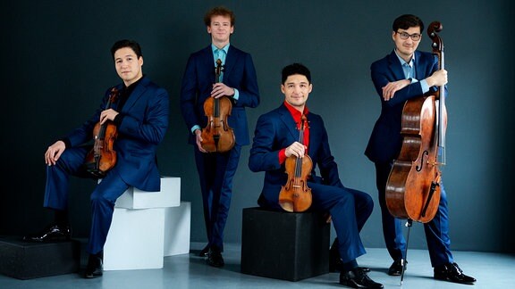 Das Schumann Quartett mit seinen Streichinstrumenten im Porträt