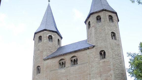 Außenansicht der Klosterkirche in Drübeck