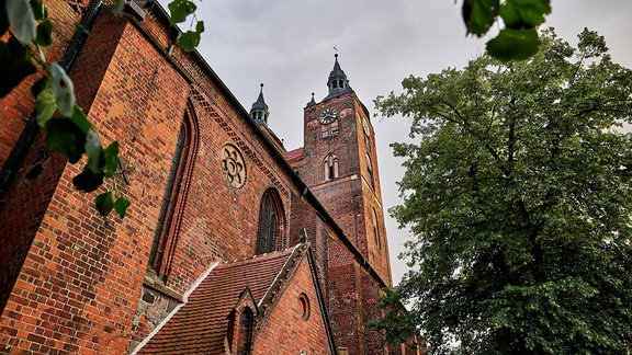 Außenansicht der St. Petrikirche in Seehausen
