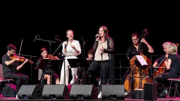 MDR-Musiksommer-Konzert in Freyburg mit Stefanie Heinzmann und Eva Schäfer