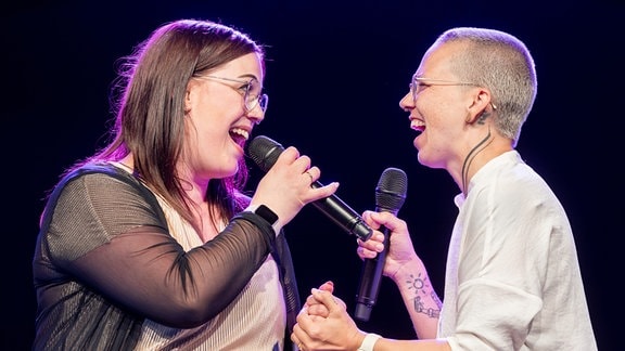 MDR-Musiksommer-Konzert in Freyburg mit Stefanie Heinzmann und Eva Schäfer