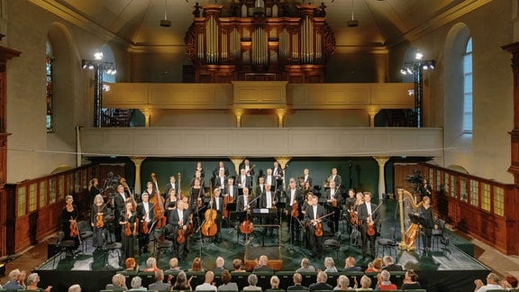 MDR-Sinfonieorchester beim Konzert im Konzerthaus Liebfrauen in Wernigerode