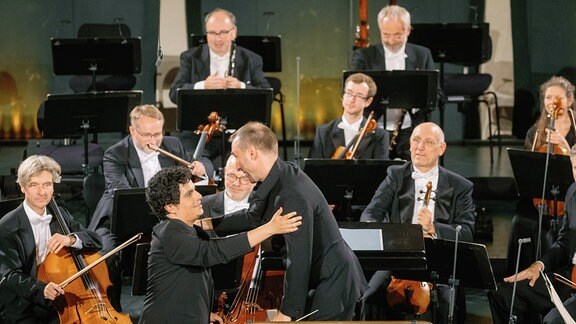 MDR-Sinfonieorchester mit Mohamed Hiber beim Konzert in Wernigerode