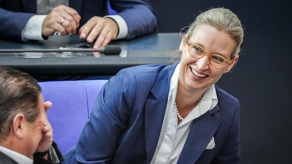 Die Co-Vorsitzende der AfD-Bundestagsfraktion: Alice Weidel