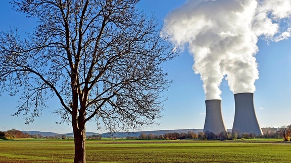 Das Kernkraftwerk Grohnde wird am 31.Dezember 2021 abgeschaltet.