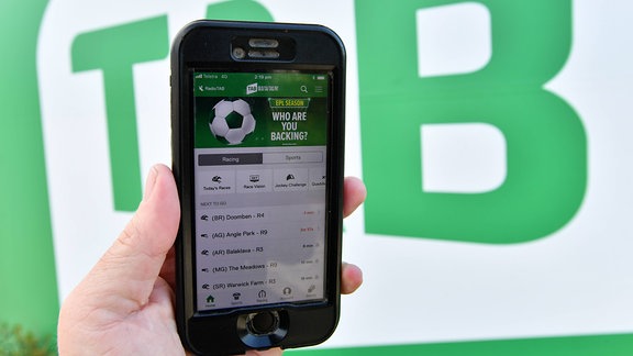 Sportwetten App auf einem Smartphone