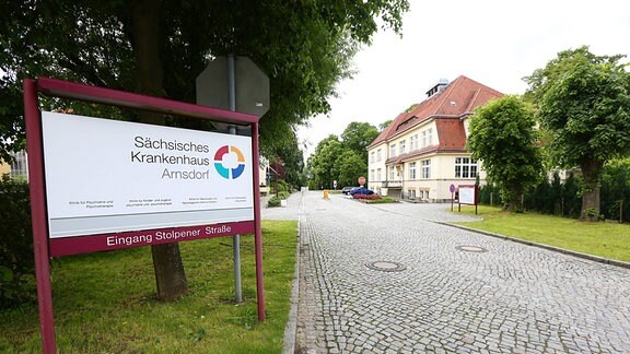 Die Psychiatrie Sächsisches Krankenhaus Arnsdorf.