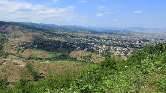 Gebietshauptstadt Stepanakert in Berg-Karabach 