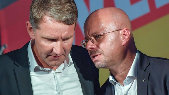 Björn Höcke und Andreas Kalbitz