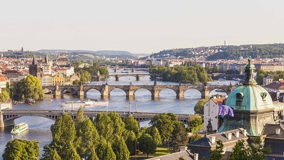 Czech Republic, Prague, Charles Brücke