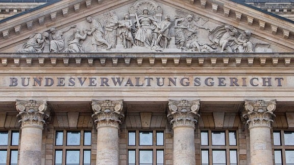 Außenansicht des Bundesverwaltungsgerichtes in Leipzig