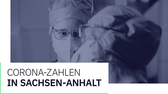 Corona in Sachsen-Anhalt: Zahlen und Grafiken. Zwei Krankenpflegerinen stehen in einem Patientenzimmer.