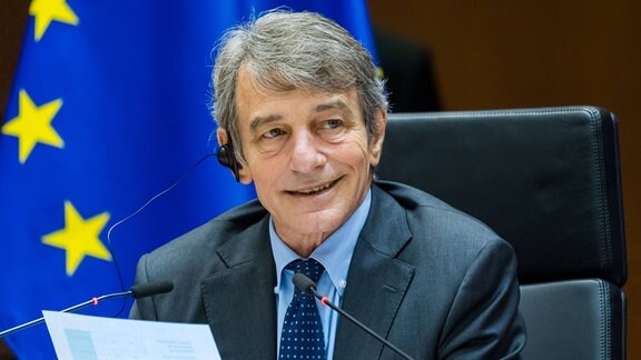 David Sassoli Präsident EU-Parlament