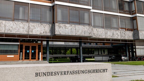 Das Gebäude des Bundesverfassungsgerichts in Karlsruhe.