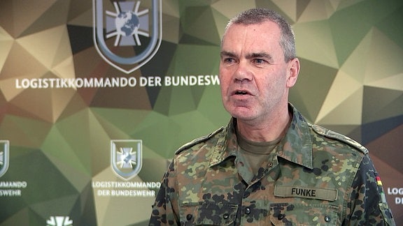 Generalmajor Gerald Funke, Kommandeur des Logistikkommandos der Bundeswehr