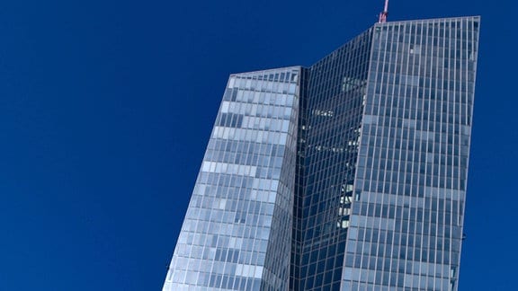 Hochhaus der EZB in Frankfurt