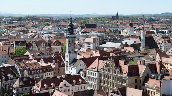 Görlitz aus der Vogelperspektive