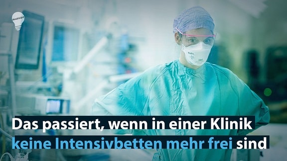 Ãrzte und Intensivpfleger kümmern sich um die schwerkranken Covid-Patienten auf der Covid-Intensivstation der Dresdner Uniklinik.