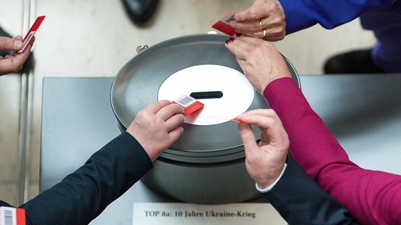 Namentliche Abstimmung im Deutschen Bundestag