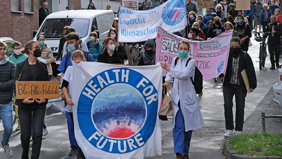 Fridays for Future (FFF)-Demonstration für Klimaschutz 