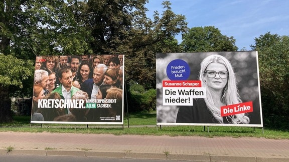 Wahlplakat Wahlkampfthemen