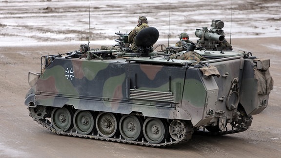 Kettenfahrzeug Panzermörser M113.