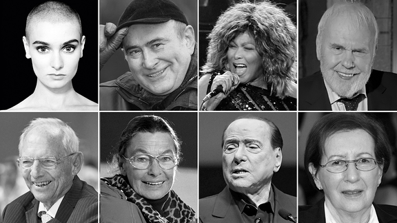 Heide Simonis, Sinhead O‘Connor, Tina Turner, Jutta Müller, Heinz Florian Oertel, Silvio Berlusconi, Hans Meiser, Matthew Perry