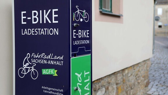 Bad Lauchstaedt, E-Bike Ladestation