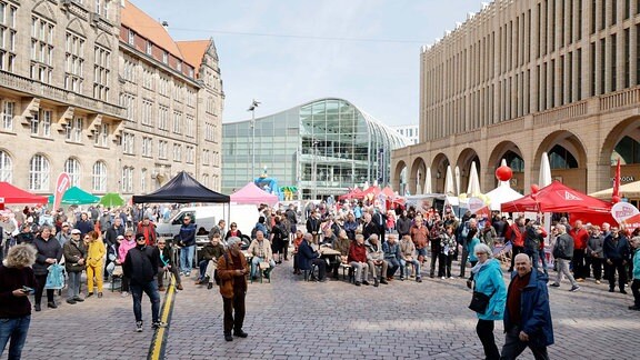 Mai-Kundgebung in Chemnitz