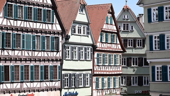 Fachwerkhäuser in Tübingen