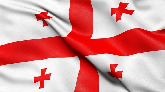 Flagge von Georgien