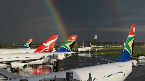 Flughafen Johannesburg, Südafrika