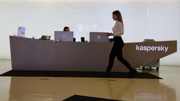 Ein Büro der Firma Kaspersky Lab