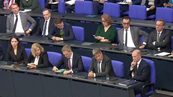 Ampelregierung im Bundestag