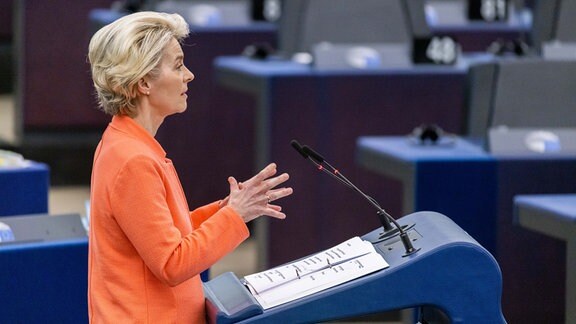 Ursula von der Leyen (CDU), Präsidentin der Europäischen Kommission