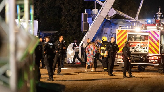 Am Abend des 17. August brach am Riesenrad auf dem Highfield Festival am Störmthaler See bei Leipzig ein Feuer aus.