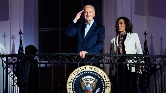 Joe Biden und Kamala Harris 