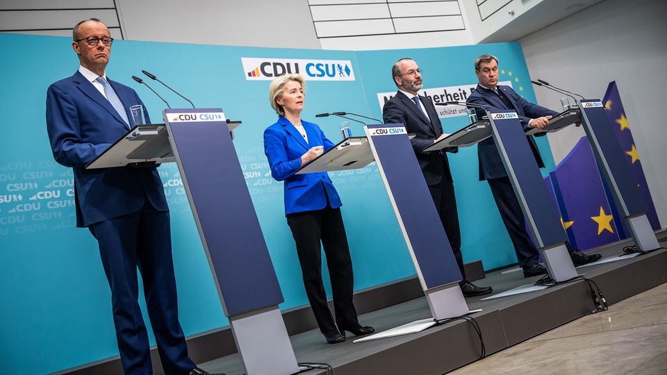 CDU/CSU treten bei Europawahl als einzige mit Landeslisten an | MDR.DE